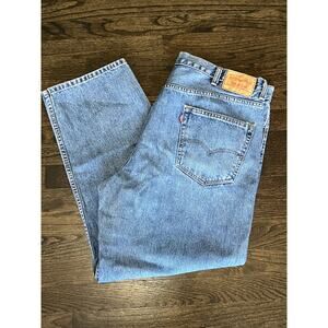 Levi's 550 42x30‎ Jeans - Light Wash - Red Tab - 100% Cotton